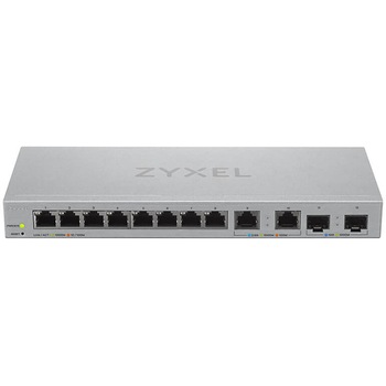 Switch ZyXEL Gigabit XGS1010-12 8-Port Gigabit webmanaged with 8 port 1G + 2-Port 2.5G + 2-Port SFP+ Switch ZyXEL Gigabit XGS1010-12 8-Port Gigabit webmanaged with 8 port 1G + 2-Port 2.5G + 2-Port SFP+