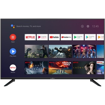 Televizor Smart Tech 43F30UC2, 109 CM, Smart Android, 4K Ultra HD LED, Clasa A+ Televizor Smart Tech 43F30UC2, 109 CM, Smart Android, 4K Ultra HD LED, Clasa A+
