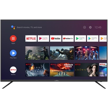 Televizor Smart Tech 55F30UC2, 140 CM, Smart Android, 4K Ultra HD LED, Clasa A+ Televizor Smart Tech 55F30UC2, 140 CM, Smart Android, 4K Ultra HD LED, Clasa A+