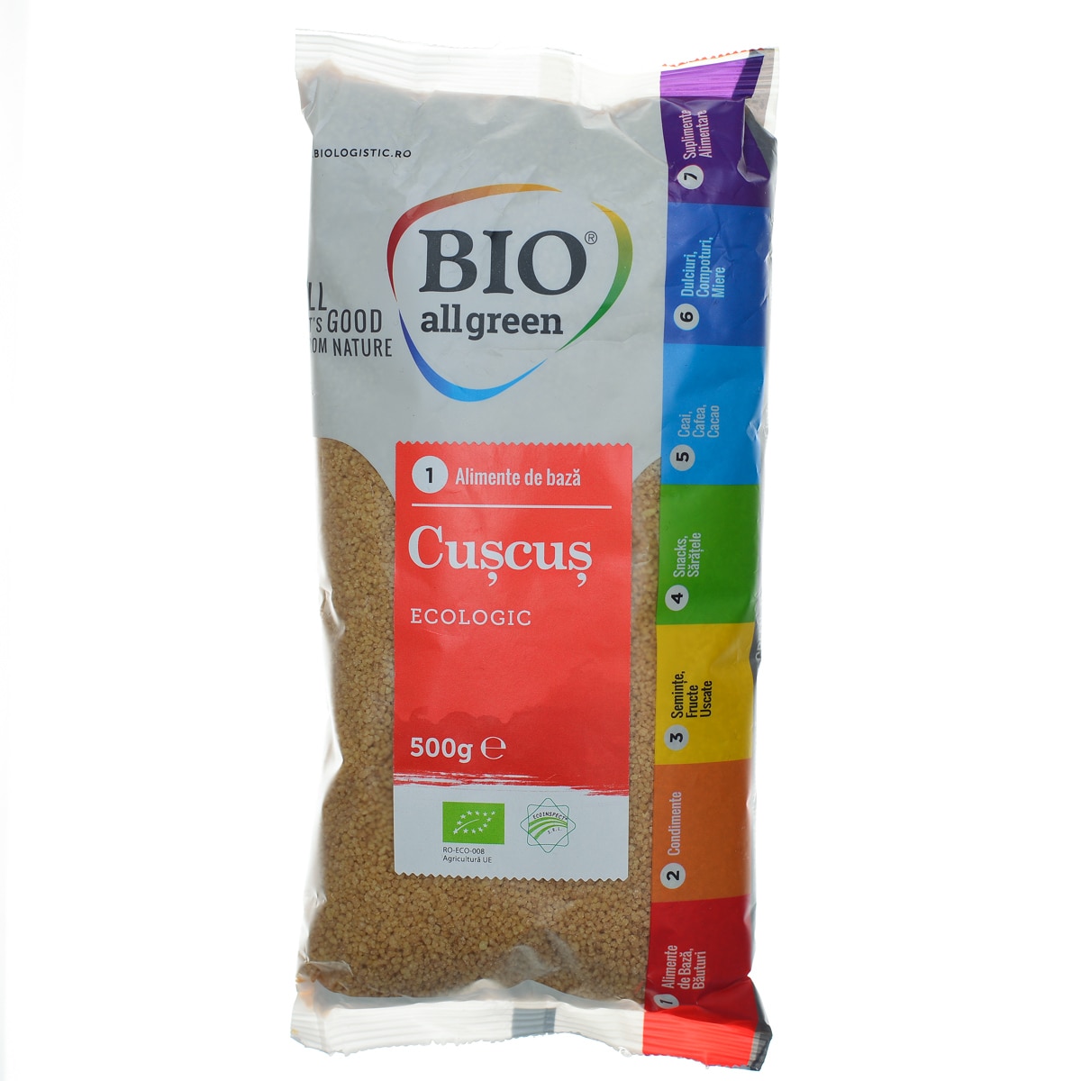 Cous cous brown Eco, 500g