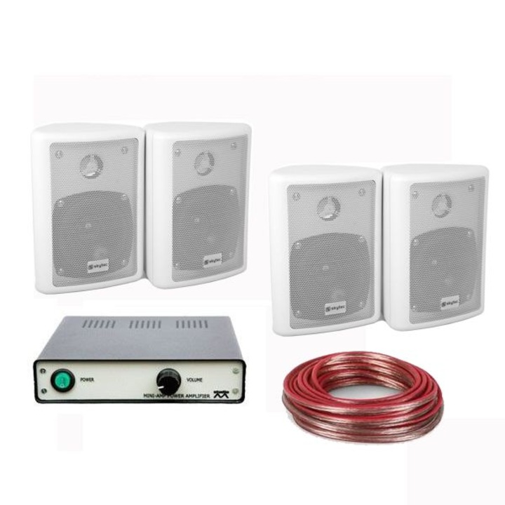 Sistem Sonorizare Studio M Jazz 1 Basic pentru Cafenea 4x25 W