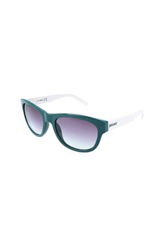 JUST CAVALLI, Ochelari de soare unisex cu lentile in degrade, Verde/Alb, 55-19-140 Standard JUST CAVALLI, Ochelari de soare unisex cu lentile in degrade, Verde/Alb, 55-19-140 Standard