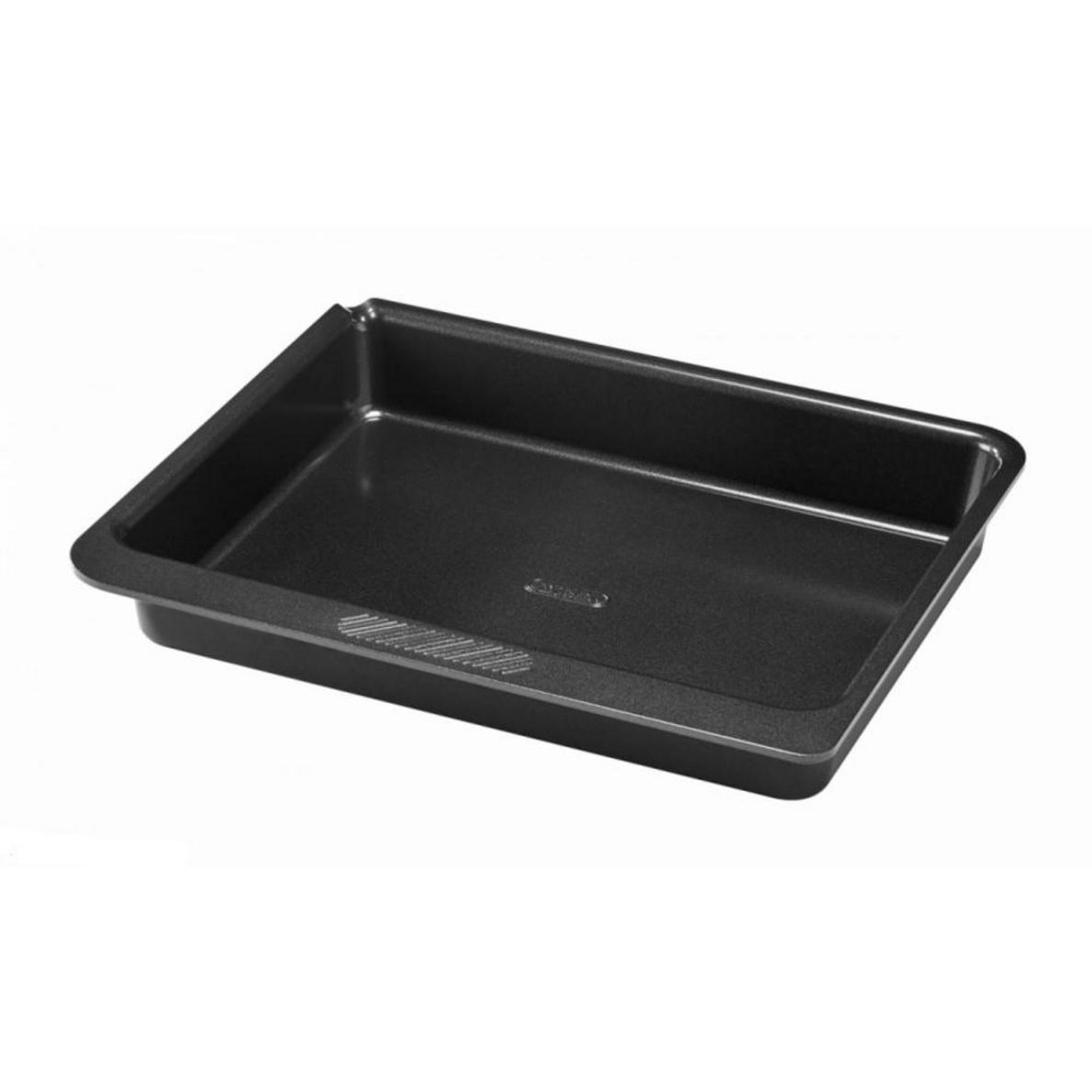 Tava de copt, Magic, Pyrex, dreptunghiulara, metal neaderent, 35x26 cm