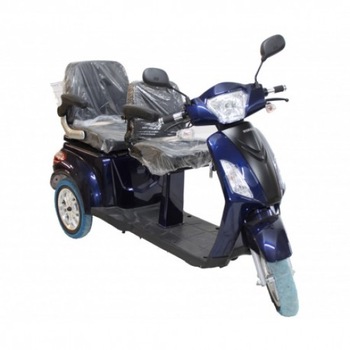 Tricicleta electrica Tornado TRD 911, 1000W, 60V 20AH, fara permis, 2 locuri, Albastru Tricicleta electrica Tornado TRD 911, 1000W, 60V 20AH, fara permis, 2 locuri, Albastru