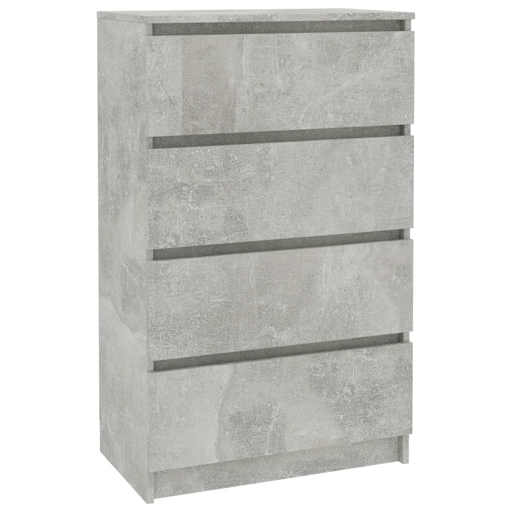 Servanta, gri beton, 60 x 35 x 98,5 cm, PAL 800535