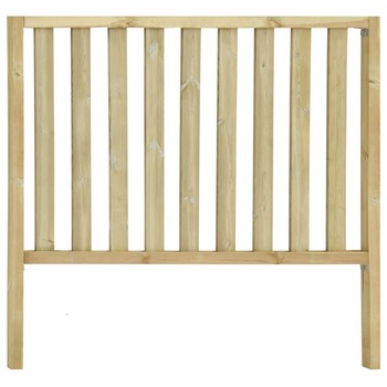 Gard de gradina cu 2 stalpi vidaXL, Lemn de pin tratat , 170x120 cm, Maro Gard de gradina cu 2 stalpi vidaXL, Lemn de pin tratat , 170x120 cm, Maro