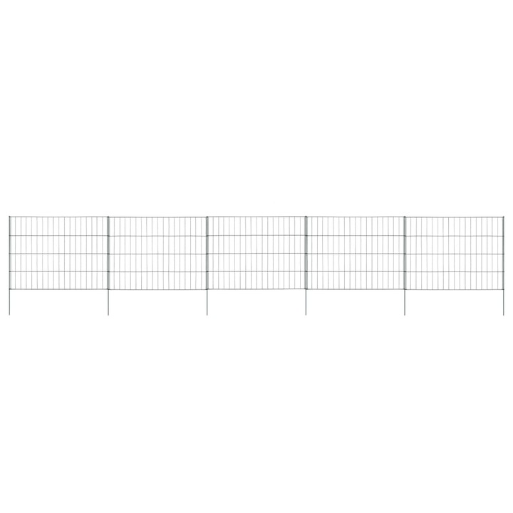 Set gard de gradina vidaXL, verde, 115 x 79 cm 7.65 kg 146105