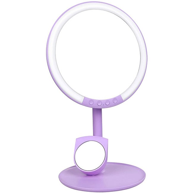 Oglinda cosmetica iluminata LICTIN , Alb/ Mov