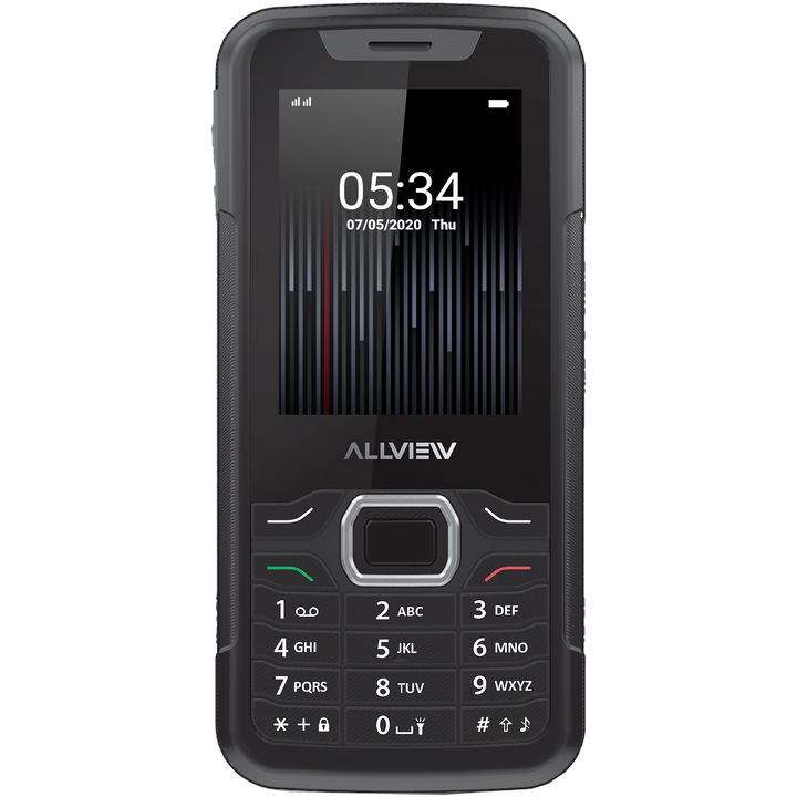 Allview M10 Jump Mobiltelefon, Kártyafüggetlen, Dual SIM, 3G, Fekete