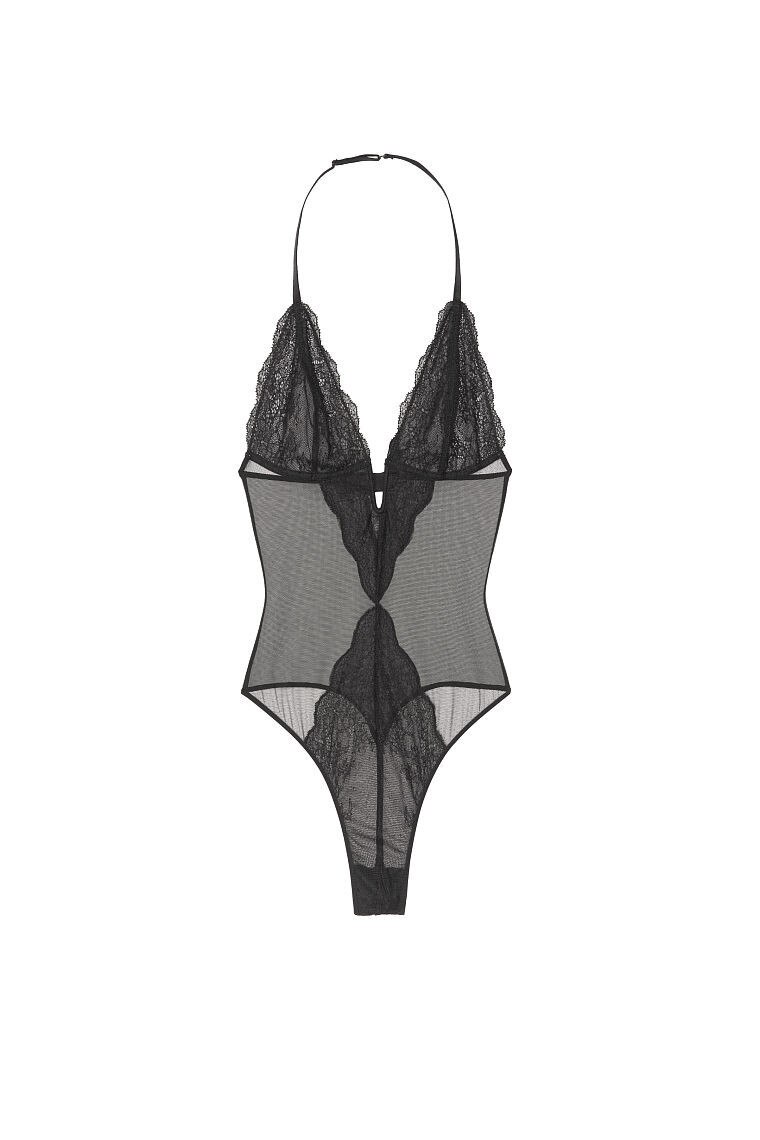 Costum Sexy, Victoria's Secret, V-Wire Teddy, Negru