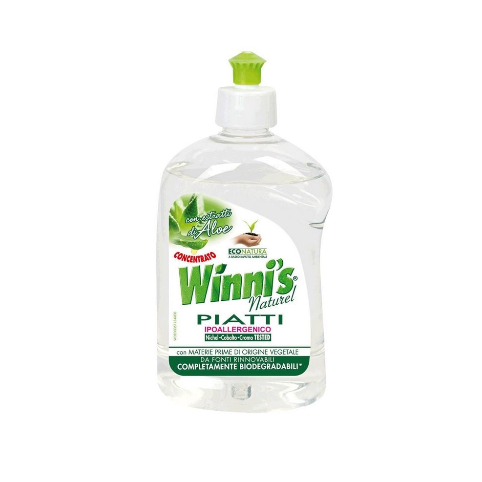 Detergent de vase lichid cu aloe Bio Winni'S 500ml
