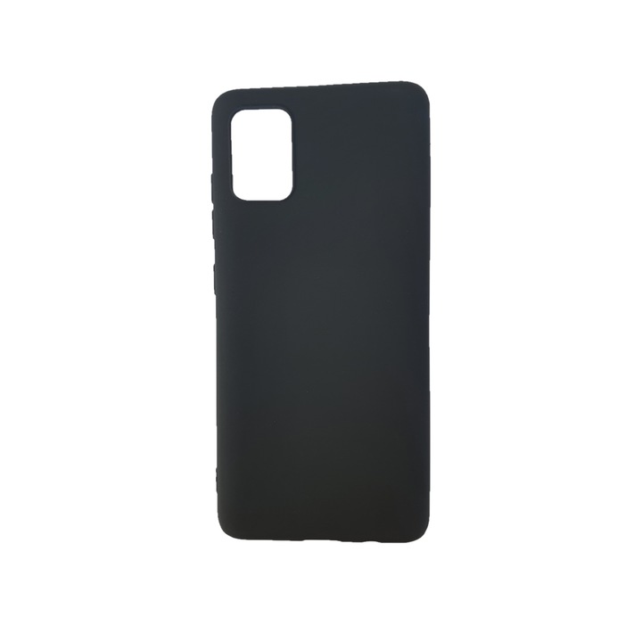 Кейс, съвместим с Samsung Galaxy Note 10 - Silicon Slim, черен