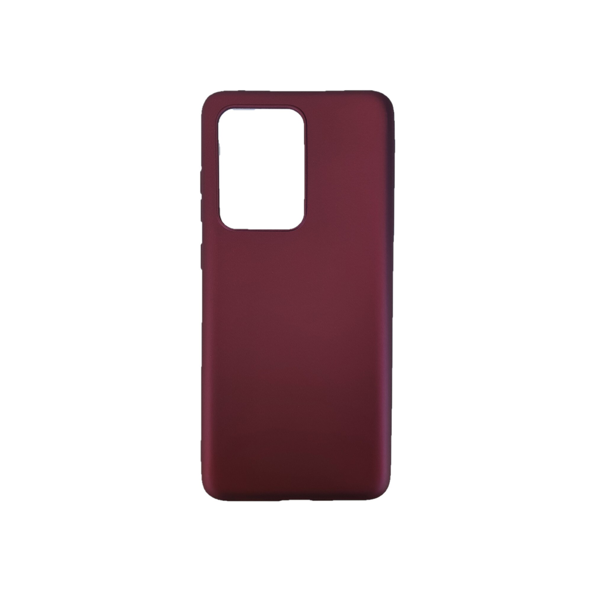 Husa compatibila cu Samsung Galaxy S20 Ultra- Silicon Slim, Visiniu