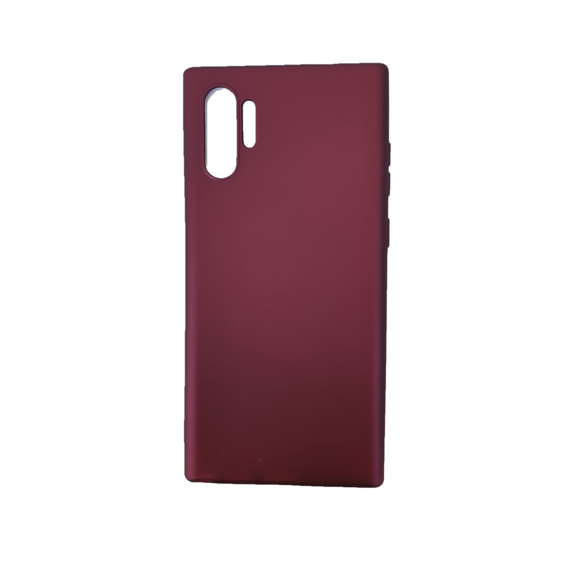 Husa compatibila cu Samsung Galaxy Note 10 Plus- Silicon Slim, Visiniu