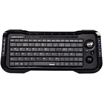 Tastatura wireless pentru TV Hama Uzzano 2.0, Negru Tastatura wireless pentru TV Hama Uzzano 2.0, Negru
