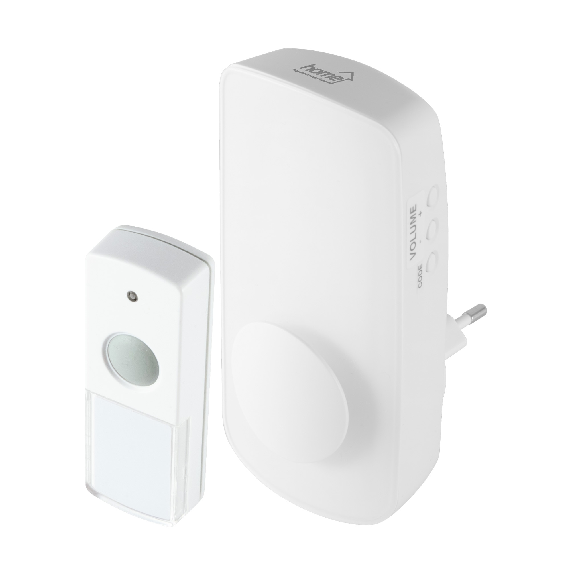 Sonerie fara fir, 230V~, raza de actiune 150m cu lumina ambientala