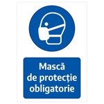 Indicator Purtarea Mastii Obligatorie Pvc 1mm 15x30 Cm Emag Ro