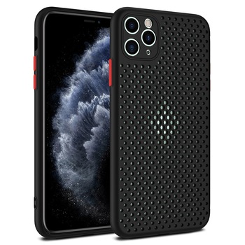 Husa iPhone 11 TPU Breath Black Husa iPhone 11 TPU Breath Black