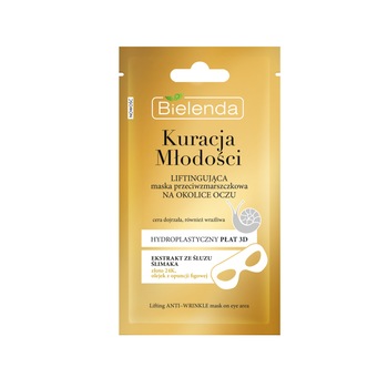 Masca Antirid cu Efect de Lifting pentru Zona Ochilor cu Extract de Melc, Bielenda, 10g Masca Antirid cu Efect de Lifting pentru Zona Ochilor cu Extract de Melc, Bielenda, 10g