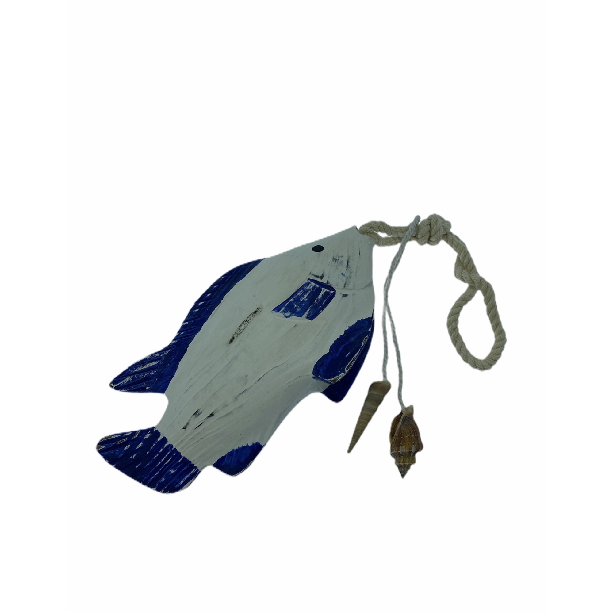 Decoratiune Atelier Marina peste, Lemn, 17 cm