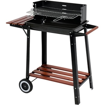 Gratar gradina cu grill pe carbune 48x28cm Lund 99585 Gratar gradina cu grill pe carbune 48x28cm Lund 99585