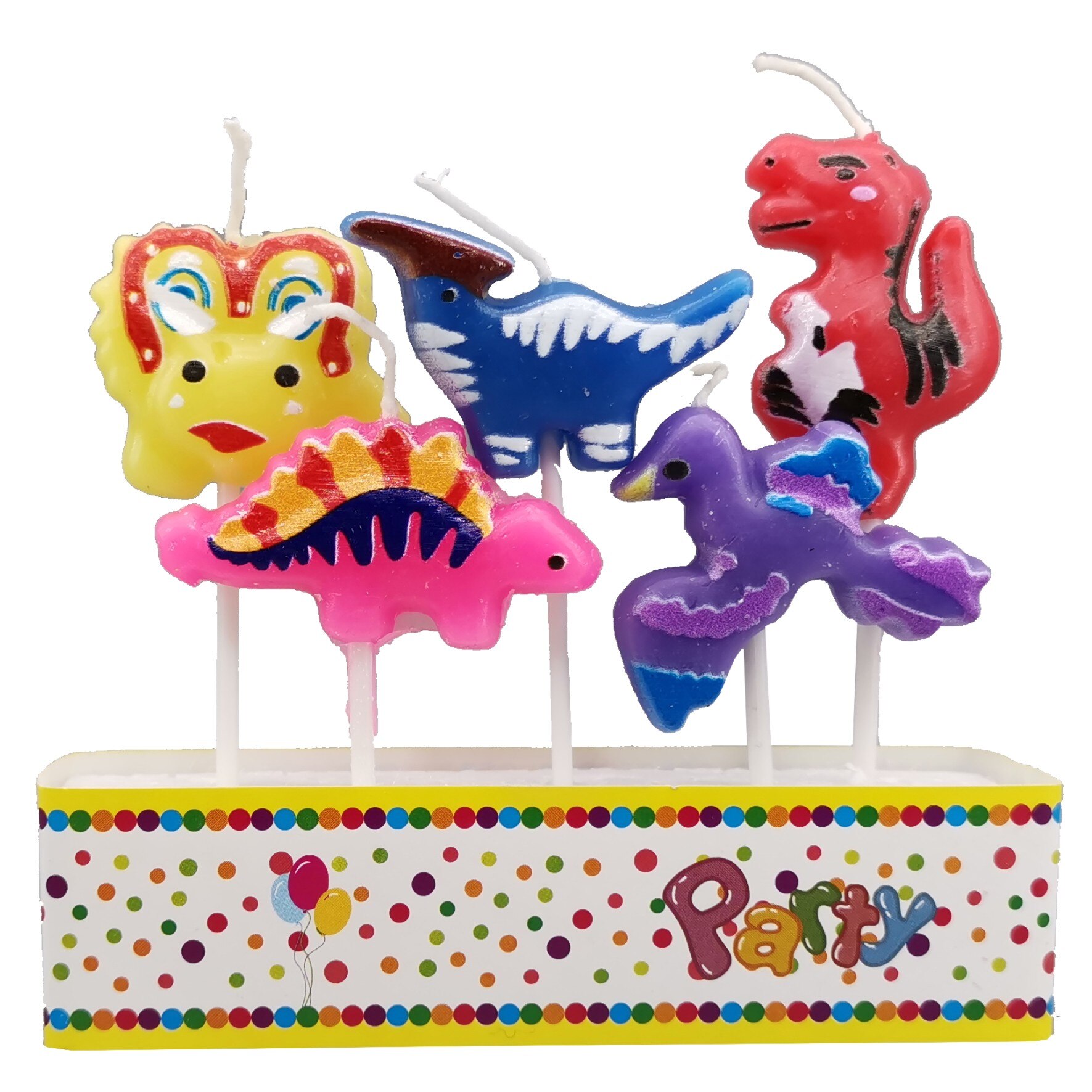 Lumanari tort, dino, ClauM, 5 buc