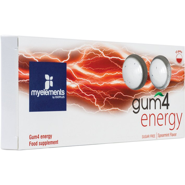 Guma de Mestecat fara Zahar GUM4 Energy 10buc