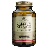 Supliment alimentar Calcium Citrate 250 mg D3 Solgar, 60 tablete