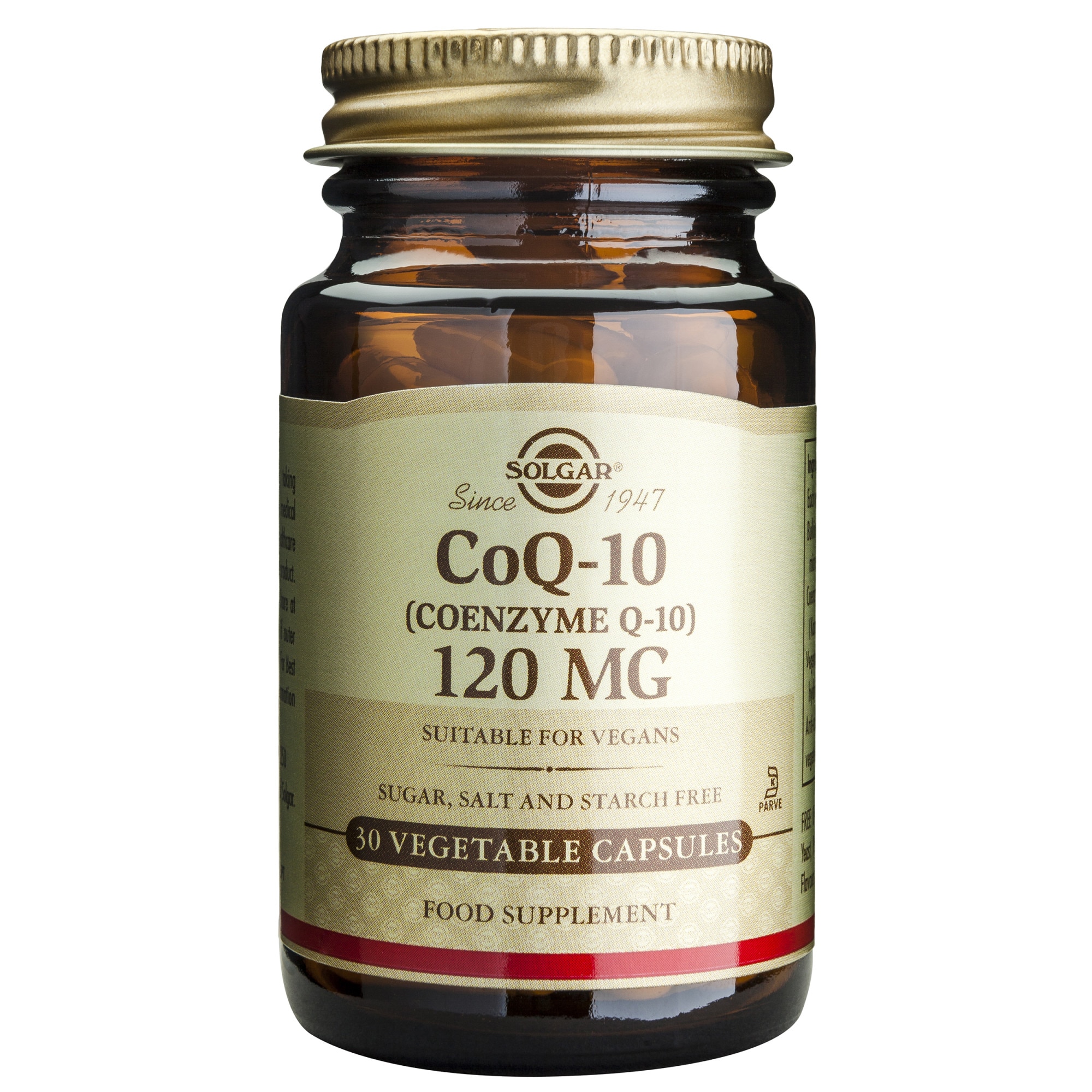 Supliment alimentar Coenzima Q-10 120mg Solgar, 30 capsule