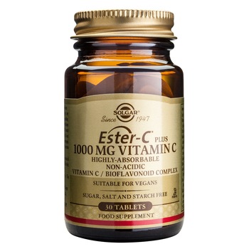 Supliment alimentar Ester-C 1000mg Solgar, 30 tablete Supliment alimentar Ester-C 1000mg Solgar, 30 tablete