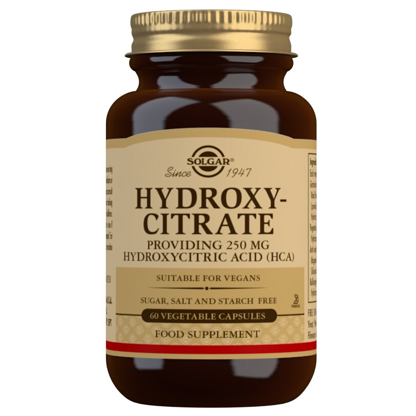 Supliment alimentar Hydroxy Citrate 250mg Solgar, 60 capsule