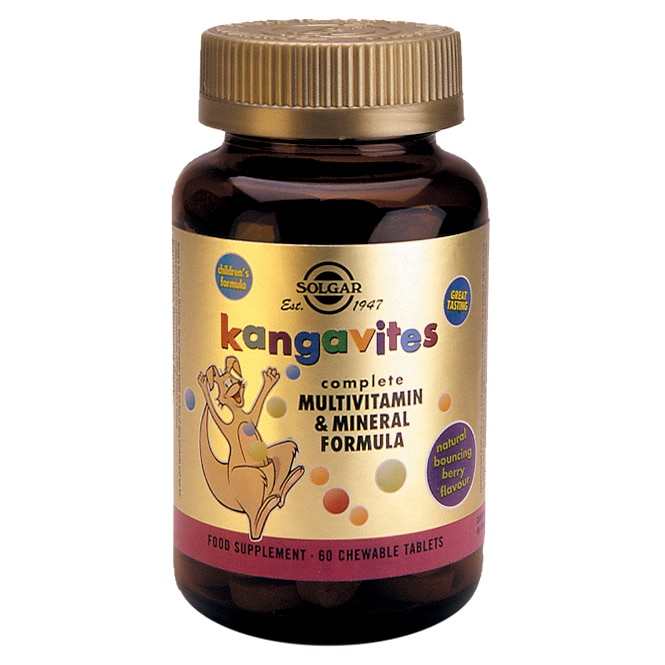Multivitamine Kangavites Solgar, 60 tablete