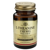 Supliment alimentar L-Theanine 150mg Solgar, 30 capsule