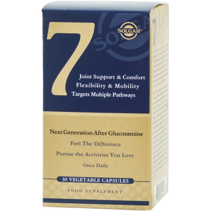 Supliment alimentar Flexibilitate, mobilitate si suport articular Numarul 7 Solgar, 30 capsule