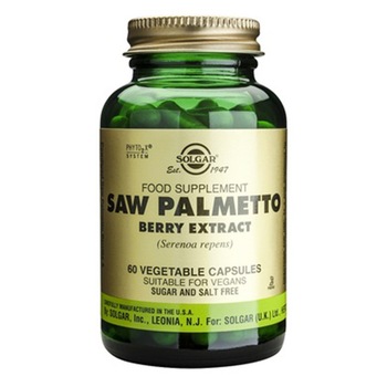 Supliment alimentar Saw Palmetto Berry Extract Solgar, 60 capsule Supliment alimentar Saw Palmetto Berry Extract Solgar, 60 capsule