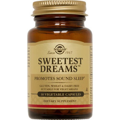 Supliment alimentar somn usor Sweetest Dreams Solgar, 30 capsule