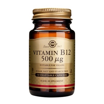 Supliment alimentar Vitamina B12 500mg, 50 capsule Supliment alimentar Vitamina B12 500mg, 50 capsule