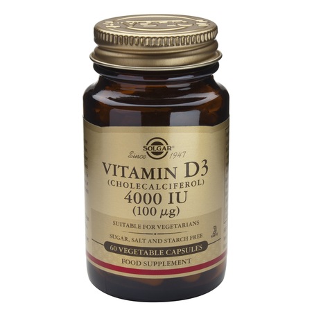 Supliment Alimentar Vitamina D3 4000iu Solgar 60 Capsule Emag Ro