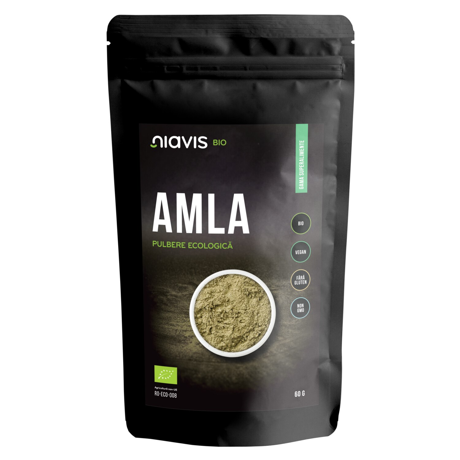 Amla Pulbere Ecologica BIO Niavis, 60g