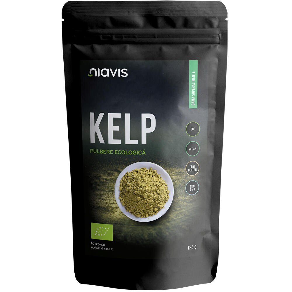 Kelp Pulbere Ecologica BIO Niavis, 125g