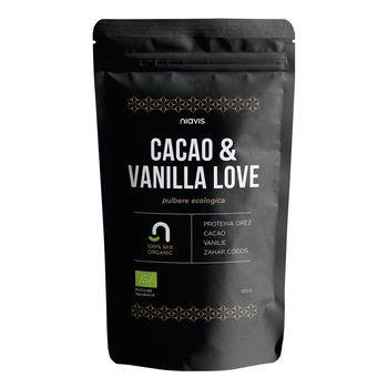Cacao & Vanilla Love Mix ecologic Niavis, 125g Cacao & Vanilla Love Mix ecologic Niavis, 125g