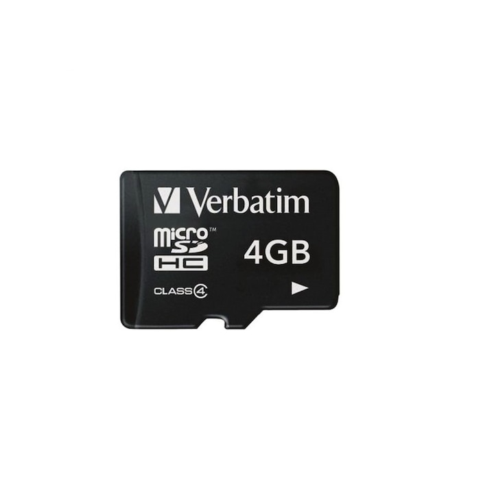Card memore MicroSDHC 4Gb Verbatim