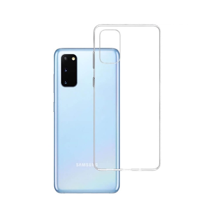 Husa pentru Samsung S20 Plus, 3MK Clear, Transparent