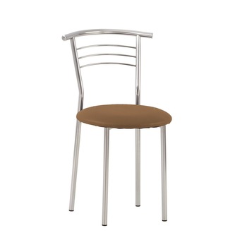 Scaun bucatarie MARCO, Piele ecologica, Maro Scaun bucatarie MARCO, Piele ecologica, Maro