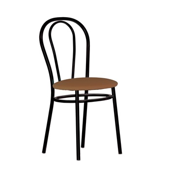 Scaun bucatarie TULIPAN Black, Maro piele ecologica Scaun bucatarie TULIPAN Black, Maro piele ecologica