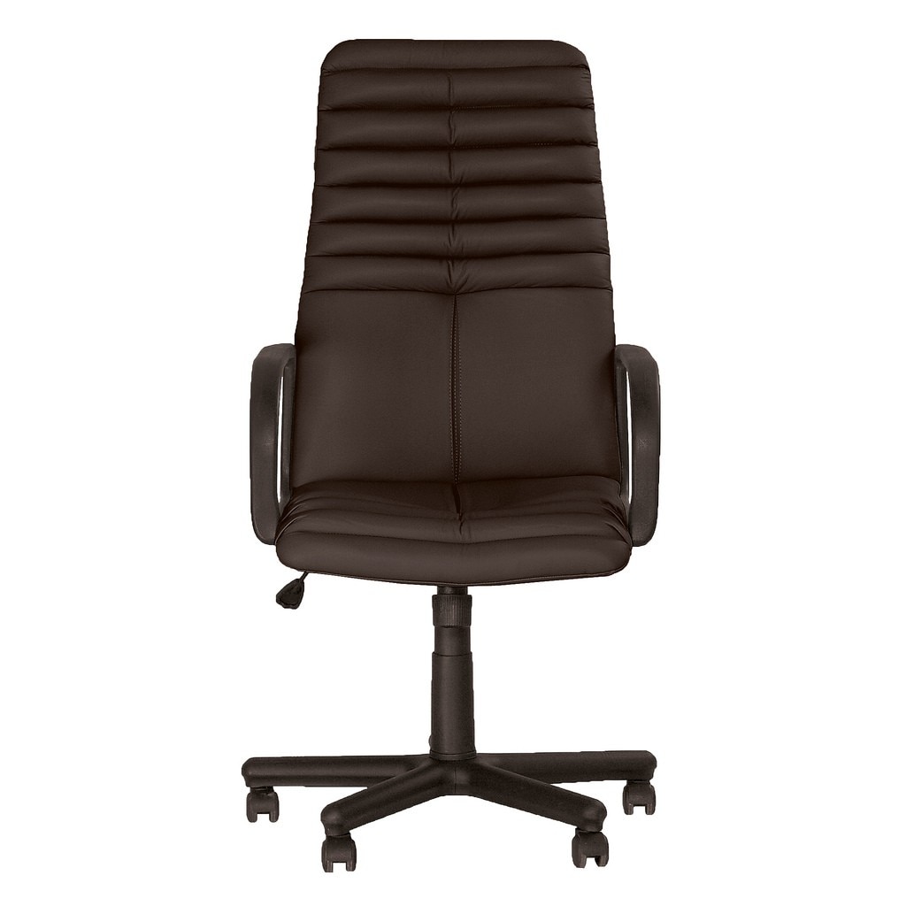 Scaun directorial GALAXY, Brun inchis piele ecologica