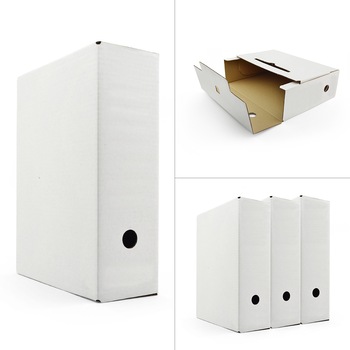 Cutie arhivare ProCart, 344 x 150 x 246 mm, Alb Cutie arhivare ProCart, 344 x 150 x 246 mm, Alb