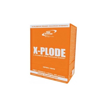 X-Plode Pro Nutrition, 25 plicuri, zmeura X-Plode Pro Nutrition, 25 plicuri, zmeura