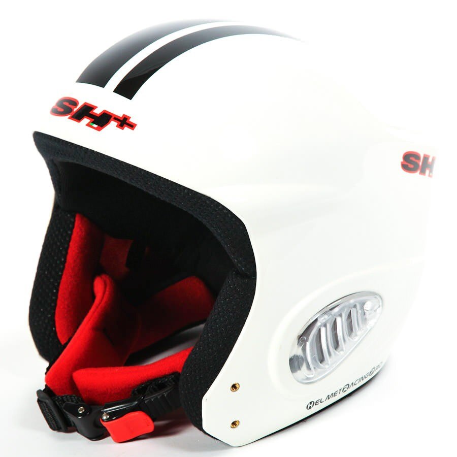 Casca SH+ KING RACER EVO 3 alb/metal 60/L