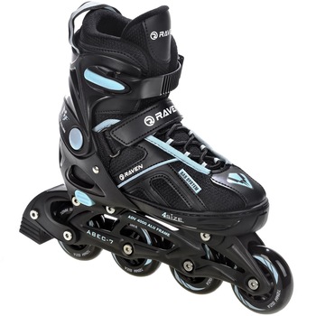 Role Reglabile Raven Pulse, Negru/Mint M(37-40) Role Reglabile Raven Pulse, Negru/Mint M(37-40)